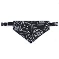 thumbnail image 3 of Pañuelo para el cuello para perro, collar para cachorro y gato, bandana con accesorios de cuero, bufanda ajustable para cachorro y gato, 3 of 5