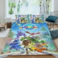 thumbnail image 2 of RoboGobo Conjunto de sábanas temático, trío de piezas, cómodo y amigable con la piel, diseño único, regalo de decoración para el hogar para familiares, amigos y fans,140cm *210cm, 2 of 6