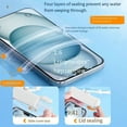 thumbnail image 5 of Cloud Blue Waterproof Pouch Touchscreen Swim Dive Rain Protection 1PCS, 5 of 12