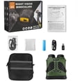thumbnail image 1 of Full Color All Black Binocular Night Vision Telescope Handheld Outdoor Digital Photo Video Bird Watching Mirror 3.0 Large Screen(DT39Green), 1 of 6