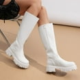 thumbnail image 5 of BURUDANI Women's Chunky Platform Knee-High Boots, 5 of 6