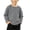 Gray, variant on Ynynloco Kids Boys Long Sleeve Crewneck T-Shirts Tee Tops Fall Fashion Shirt Tops 5-14 Years