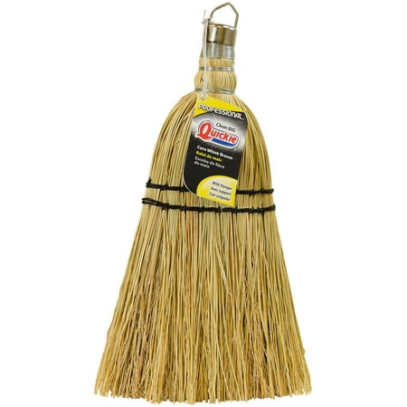 Corn Household Broom - Quickie Professional Wire Wound Corn Whisk Broom