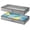 Grey-4.5 Inches Tall, variant on Under Bed Storage Bins 2-pack Black 6 Inches Tall Closet Organization