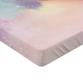 thumbnail image 2 of Ambesonne Colorful Fitted Sheet 2 Pcs Set, Abstract Digital Paint, Full, Multicolor, 2 of 3