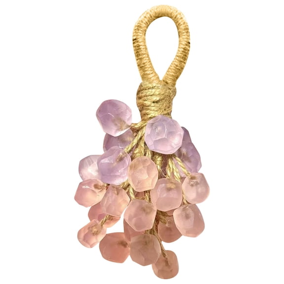 1 Pack Grape Soap, Grape Soap On A Rope, Natural Manual Grape Shaped Soaps, Decorative Soaps Bars, Handmade DIY Exquisite Home Decor and Gift Choice for Washing Hands and Fresh Air Men Women