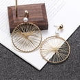 thumbnail image 5 of Kiplyki Fashion Ethnic Dream Catcher Earrings Exquisite Hand-wound Round Earrings, 5 of 8