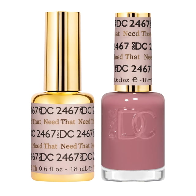 Set de esmaltes de uñas DND DC Sheer Collection Need That 15 ml