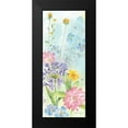 thumbnail image 2 of Coulter, Cynthia 10x18 Black Modern Framed Museum Art Print Titled - Wildflower Mix vertical I, 2 of 5