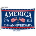 thumbnail image 3 of USA Map Design 250th Anniversary Flag America 1776-2026 Double Sided 3x5 Ft, 3 of 9