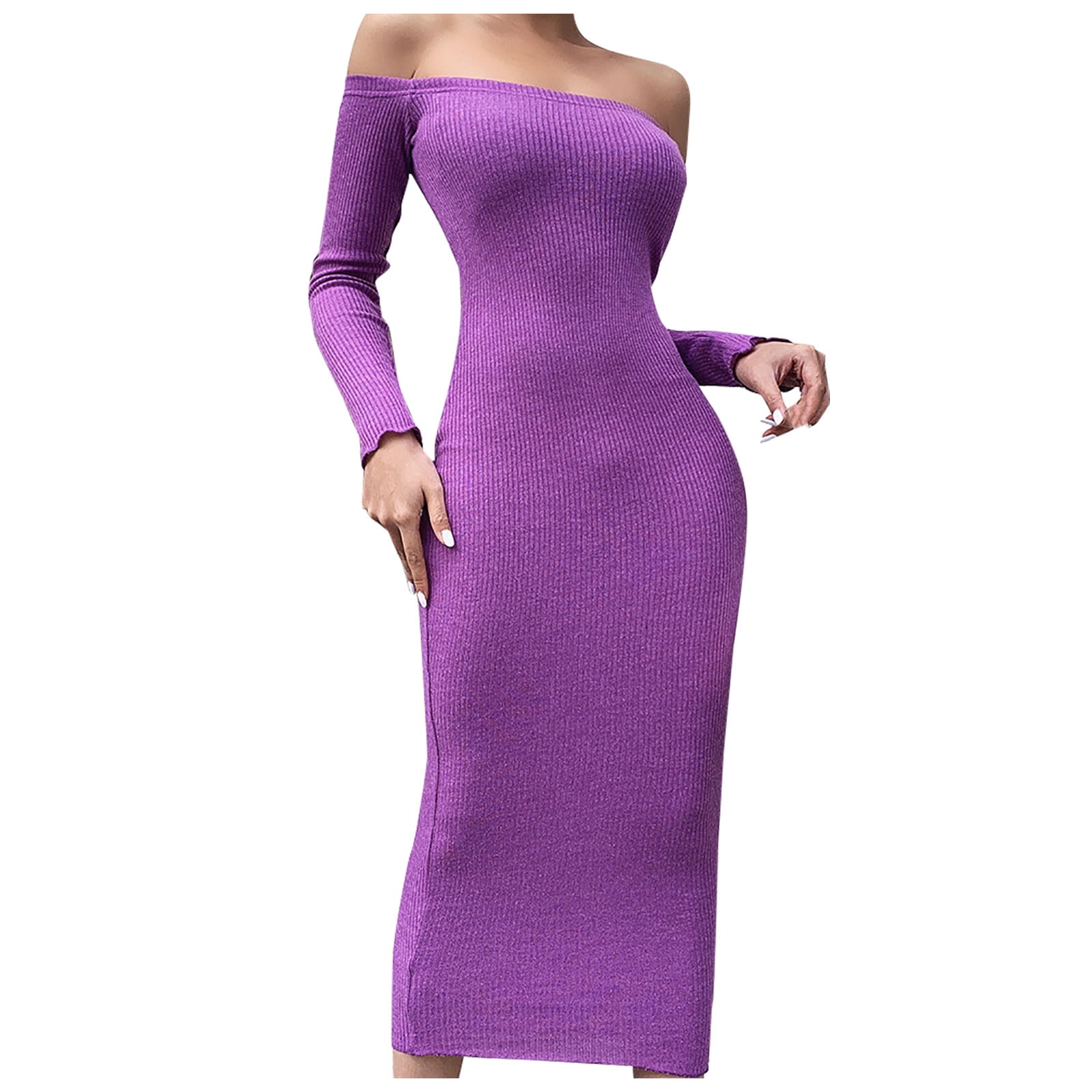 Dresses For Women 2022 Solid Color One 