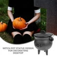 thumbnail image 2 of Mini Metal Cauldron,Black Buckets with Handle for Kids Halloween Candy . 'S Holder & Favors B, 2 of 8