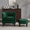 Green, variant on FunniHomi Velvet Accent Chair with Ottoman, Modern Barrel Chair Armchair with Footrest for Living Room, Bedroom and Reading Room, White