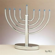 Judaica Kingdom RL-EMJ-3-S Electric Menorahs & Candlesticks - Low Voltage Electric Menorah