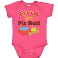 thumbnail image 3 of Inktastic Pit Bull Loved by a (dog Breed) Boys or Girls Baby Bodysuit, 3 of 5