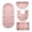 Pink, variant on WSSZL Vibrant Rose Floral Bathroom Rug Set, Non-Slip Absorbent Bath Mats, Machine Washable, Full Bathroom Coverage, Shower Toilet Sink Use, Home Decor,Blue
