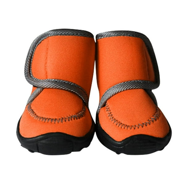 Nonslip Solid Winter Warm Dog Shoes Pet Thick Snow Boots for Small Dog