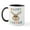 White/Black Inside, variant on CafePress - Happy Easter Bunny Mug - 11 oz Ceramic Mug - Novelty Coffee Tea Cup