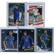 Christian Pulisic Assorted Soccer Futbol Cards 5 Card Lot USA