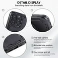 thumbnail image 5 of Dteck Case for iPhone 13 Pro Max,Shockproof TPU+PC Case Invisible 360°Rotatable Ring Stand Military Drop Protection Cover for iPhone 13 Pro Max,Black, 5 of 7