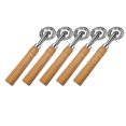 thumbnail image 1 of Pasta Cutter Wheel, Ravioli Cutter Wheel with Long Wooden Handle,Zinc Pizza Cutter Wheel & Kitchen, 1 of 8