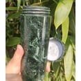 thumbnail image 5 of Natural Serpentine Green Jade cup Bottle With Lid Make by a Whole Piece of Green Jade Mug purification Stone Water container Quartz m242, 5 of 5