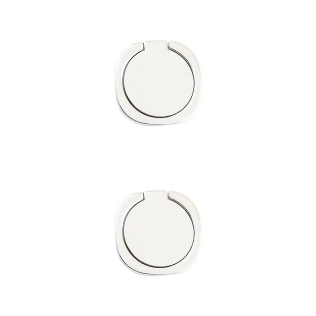 crativent Metal Phone Ring Holder 360 Degree Rotatable Smartphone Support Accessories For Magnetic Socket Holder Stand 4# 2Set