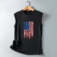 thumbnail image 5 of DailyTrove Women's Vintage American Flag Tank Top - Polyester Patriotic & Retro Wear, Stylish for Memorial Day, 5 of 5