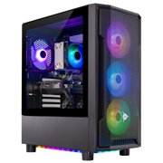 Skytech Shadow Gaming PC Desktop, Intel i5 14400F 2.5 GHz (4.7GHz Turbo), NVIDIA RTX 5060 8GB, 1TB NVMe SSD, 16GB DDR5 RAM 6000, 650W Gold PSU, Wi-Fi, Win 11