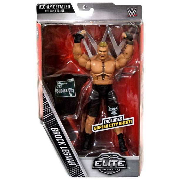 Wwe Wrestling Elite Collection Brock Lesnar Action Figure Walmart Com