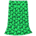 thumbnail image 2 of Fotbe Green Broccoli Manta de Franela Acolchonada con Estampado, Súper Suave y Esponjosa, Extra Grande para Sofá, Cama, Uso Todo el Año-50"x40", 2 of 7