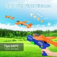 thumbnail image 3 of 3 Pack Airplane Launcher Toys,2 Flight Modes Foam Plane,Outdoor Flying Toys Gifts for 6+ Year Old, 3 of 5