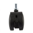 thumbnail image 3 of 6X Furniture Swivel Locking Caster 8mm Screw Stem 2-Inch Dia Wheel Black, 3 of 8