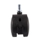thumbnail image 3 of 5X Mueble Giratorio con Ruedas de Bloqueo VáStago de Tornillo de 8 mm Rueda de 2 Pulgadas de DiáMetro Negro, 3 of 5