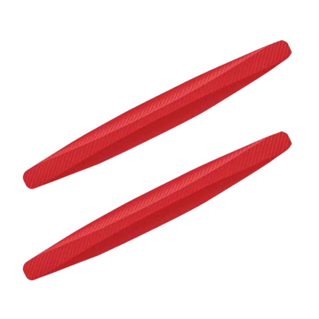Protector de borde de ajuste de parachoques antiarañazos, protectores de carrocería traseros de coche, ajuste rojo Sywqhk Accesorios para autos y motos