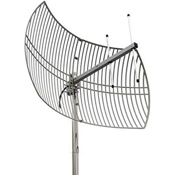 868MHz GSM CDMA Parabolic Grid Outdoor TV Antenna Set with 806-960MHz Reception Range, New