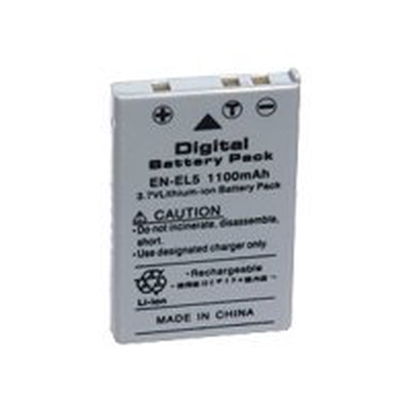 Power 2000 Batterie d'Appareil Photo Numérique Rechargeable ACD-231 (Équivalent Nikon EN-EL5)