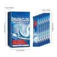 Kitchen Sink Cleaning Brush Set Mesa Flexible Pipe Dredging Agent To