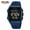 blue, variant on Mens Fashion Military Multifunction Digital Watches 50M Water Resistant Electronic LED Backlight Sports Watch Unisex Outdoor Sport Watch