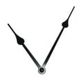High Torque Clock Mechanism Long Spindle French Spade Black Handle