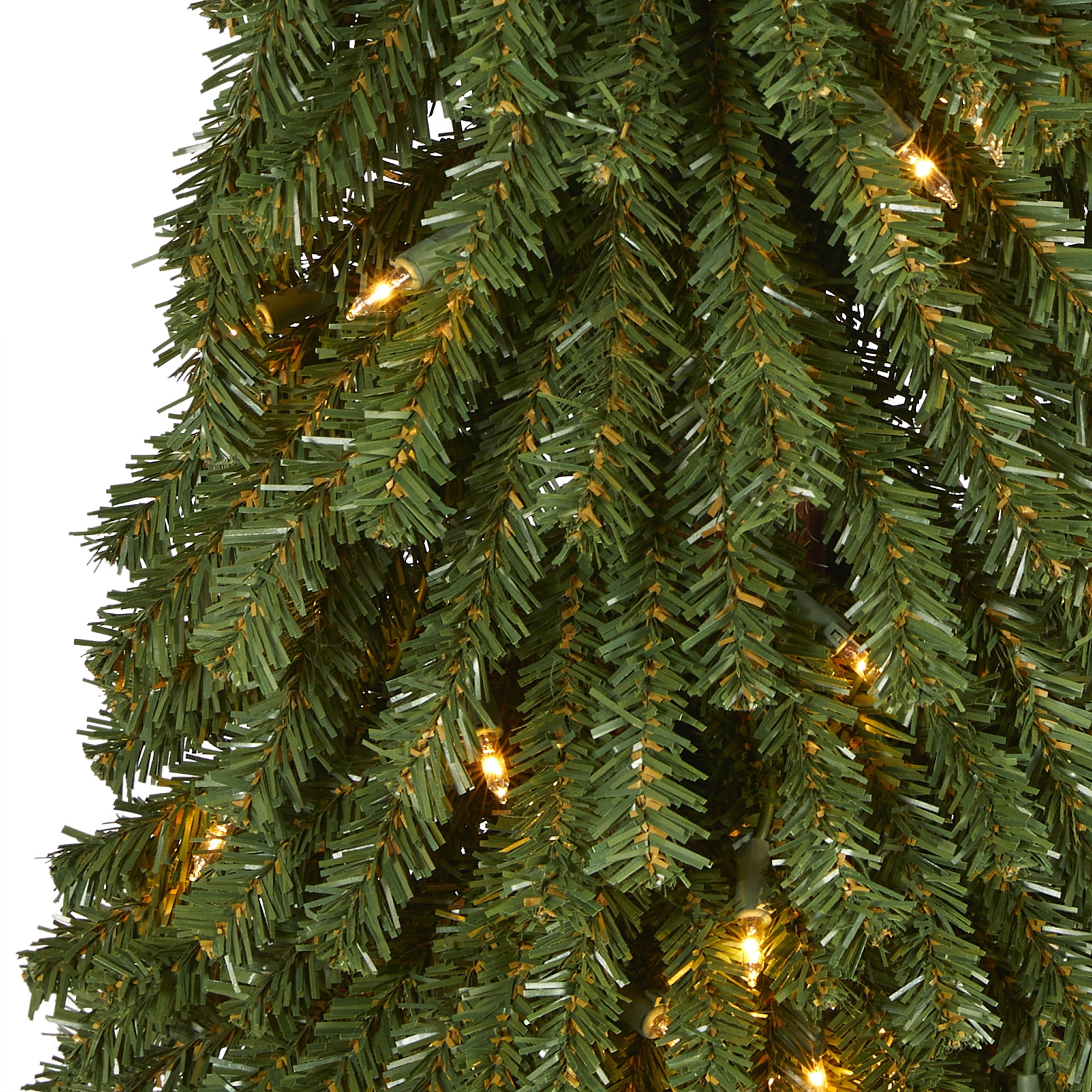 Nearly Natural 3' Grand Alpine Artificial Christmas Tree with 50 Clear Lights