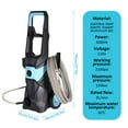 thumbnail image 2 of Electric Pressure Washer, 2100 PSI Power Washer with 4 Quick Connect Nozzles, High Pressure Cleaning Machine with Foam Cannon for Cars/Fences/Driveways/Patios/Home Cleaning, 2 of 8