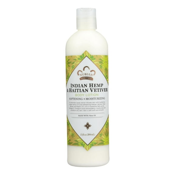 Nubian Heritage LotionIndian HempandHatian - 13 oz