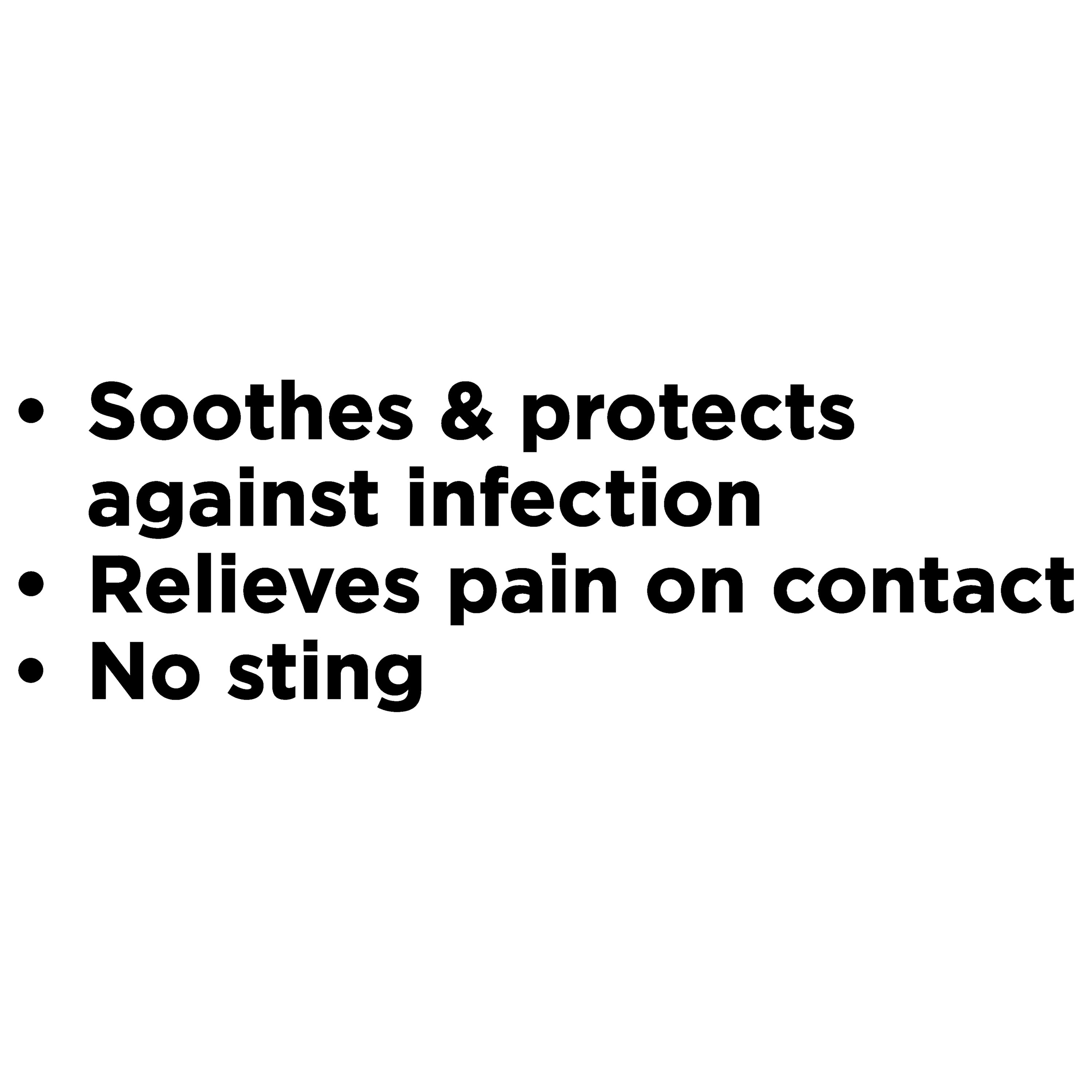 Spray antiséptico analgésico de máxima resistencia Equate, comparable al spray limpiador analgésico Bactine® con ingredientes activos 4
