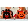 thumbnail image 4 of Halloween Trick or Treat Basket​ Handmade Candy Bags with 3D Plush Halloween Characters for Halloween Trick or Treat Grocery Shopping Party 2PC, 4 of 5