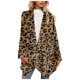 thumbnail image 2 of Pntutb Mujeres Otoño Primavera Casual Doeskin Manga larga Slim Solid Cardigan Coat Pntutb Pntutb-209, 2 of 5