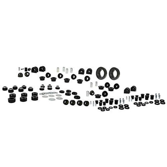 Nolathane REV002.0162 Front and Rear Suspension Bushing Kit Compatible with Jeep 97-06 Wrangler