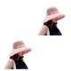 thumbnail image 1 of Qarigey Lady Sun Hat con hebilla Summer plegable Fisherman' Hats Mesh Wide Cap Transpirable al aire libre para Beach Headwear Pink Rosa tamaño libre 2piezas, 1 of 6
