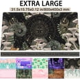 thumbnail image 2 of Moon Mushroom Gaming Desk Pad Cute Dark Tarot Mousemats Desk Mat, Forest Extended Large Anime Mouse Pad, Gamer Desk Decor Setup, Full Desk Mouse Keyboard Mat XXL, Laptop Desk Pad 31.5"x15.7", 2 of 6