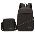 thumbnail image 1 of Coofit Laptop Backpack USB Earphone Hole Casual Backpack Travel Backpack with Purse, 1 of 7